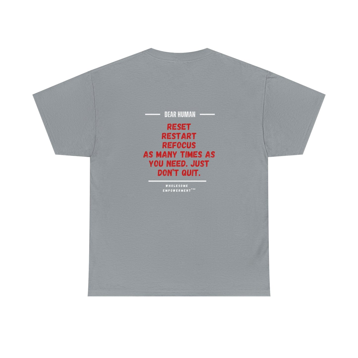 Ninja Marshmallow Motivational Unisex Heavy Cotton Tee
