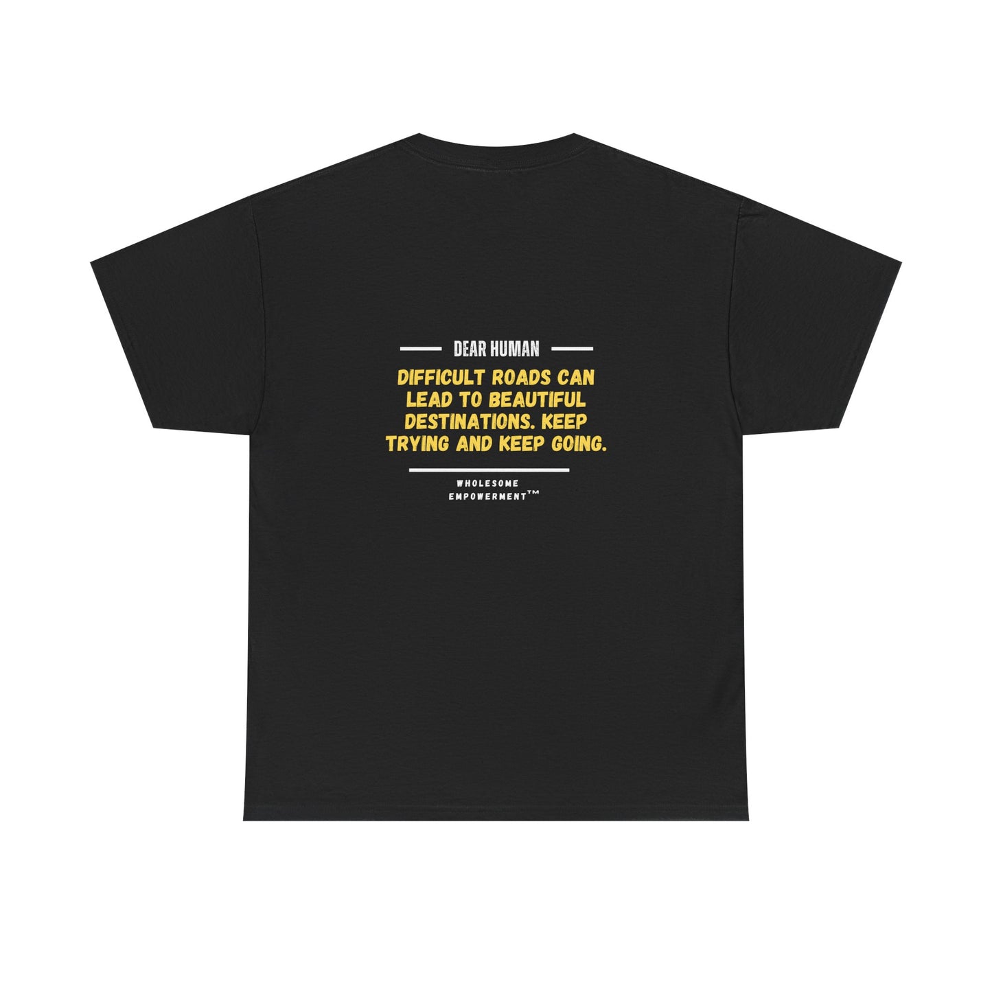 Egg Marshmallow Motivational Unisex Heavy Cotton Tee