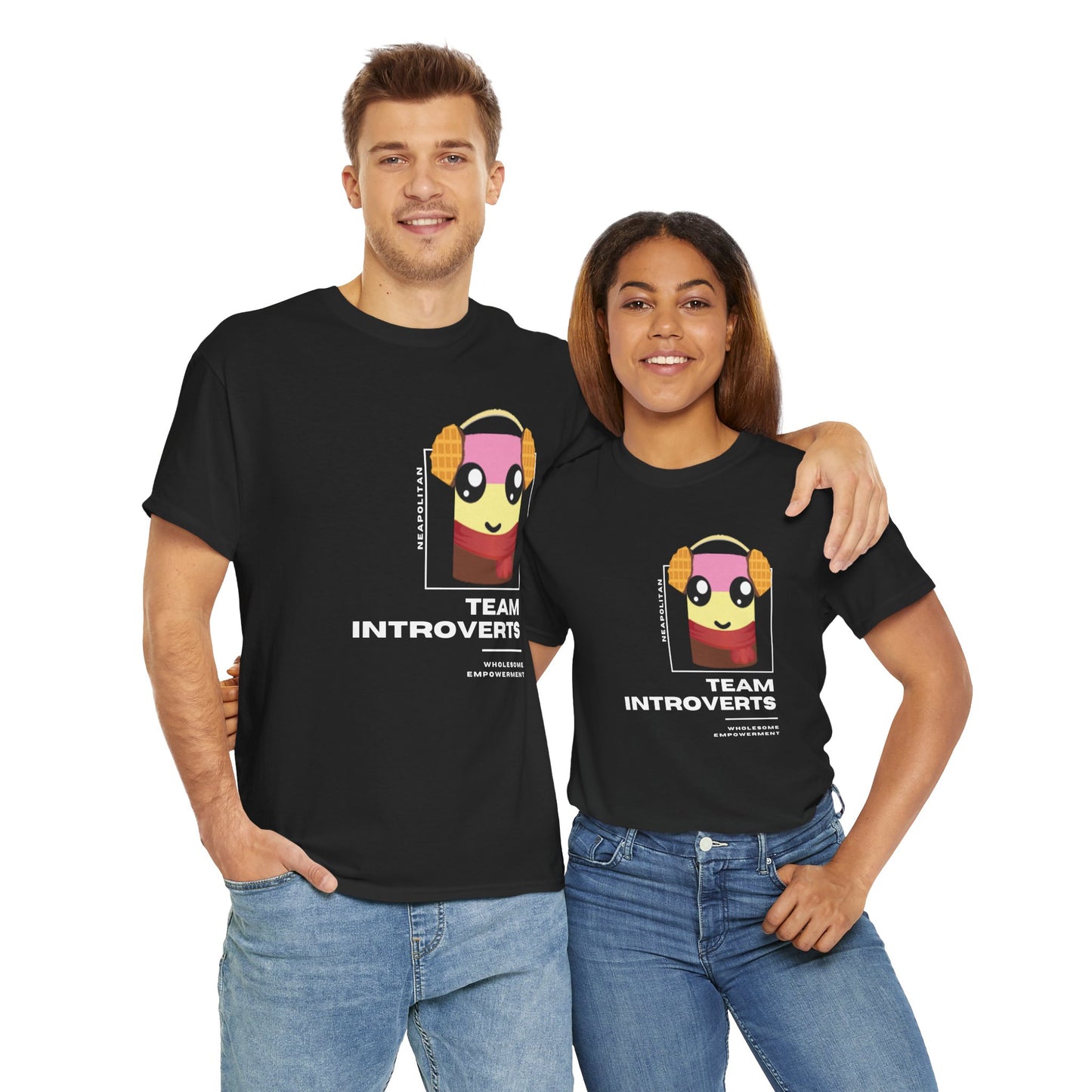 Neapolitan Marshmallow Motivational Unisex Heavy Cotton Tee