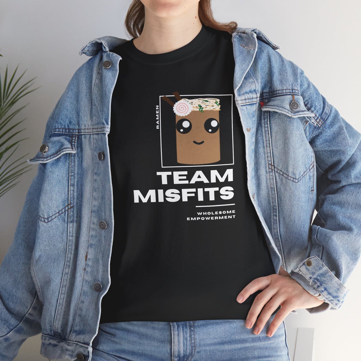 Ramen Marshmallow Motivational Unisex Heavy Cotton Tee