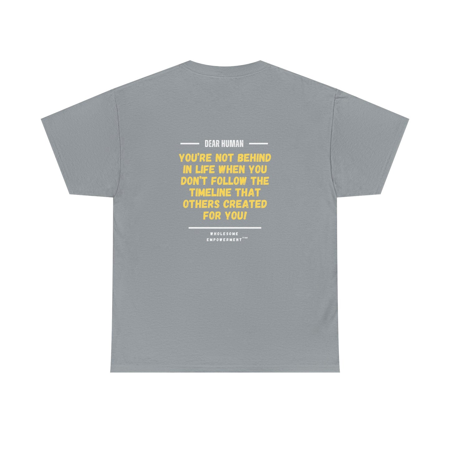 Graduate Marshmallow Motivational Unisex Heavy Cotton Tee
