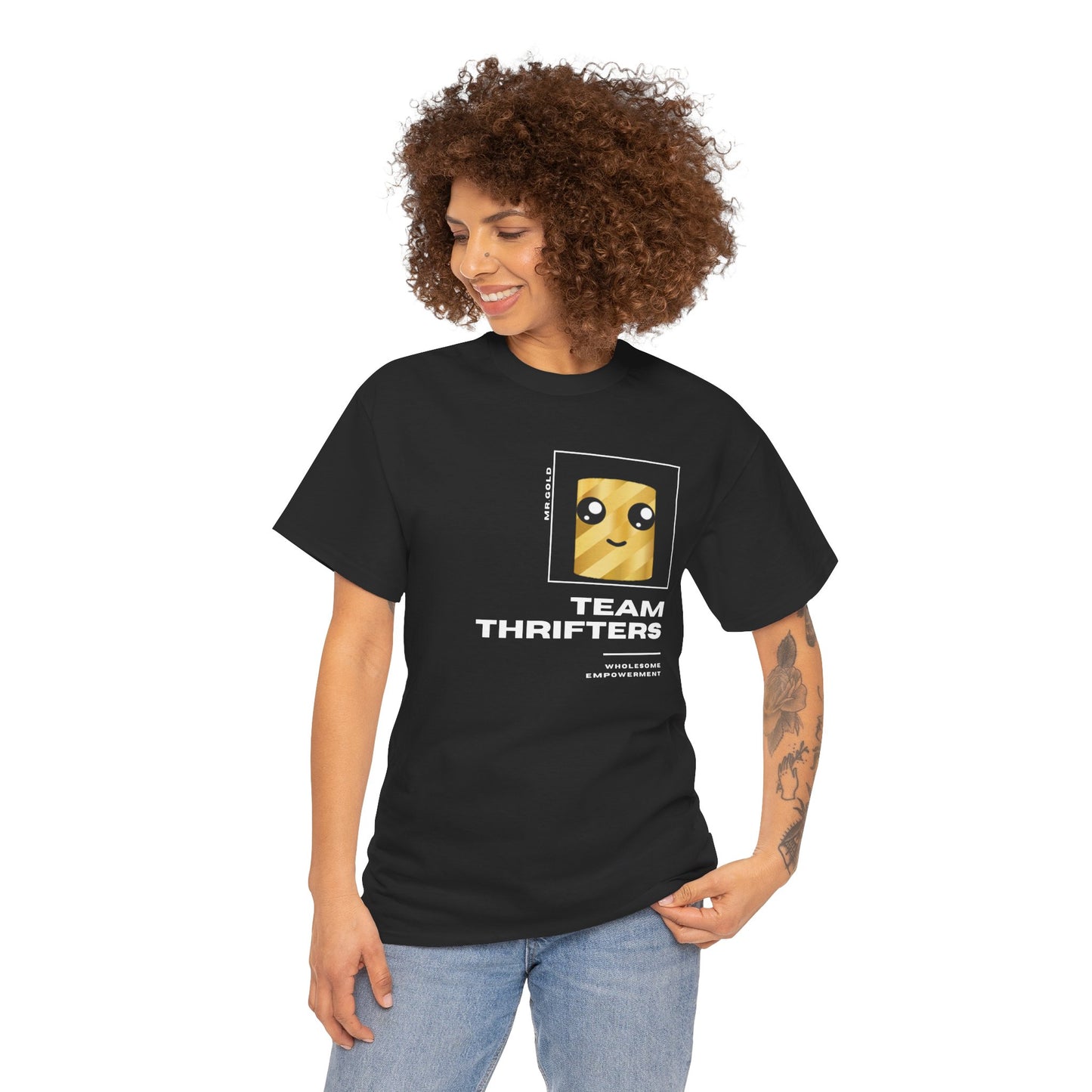 Mr. Gold Motivational Unisex Heavy Cotton Tee - Dream Big