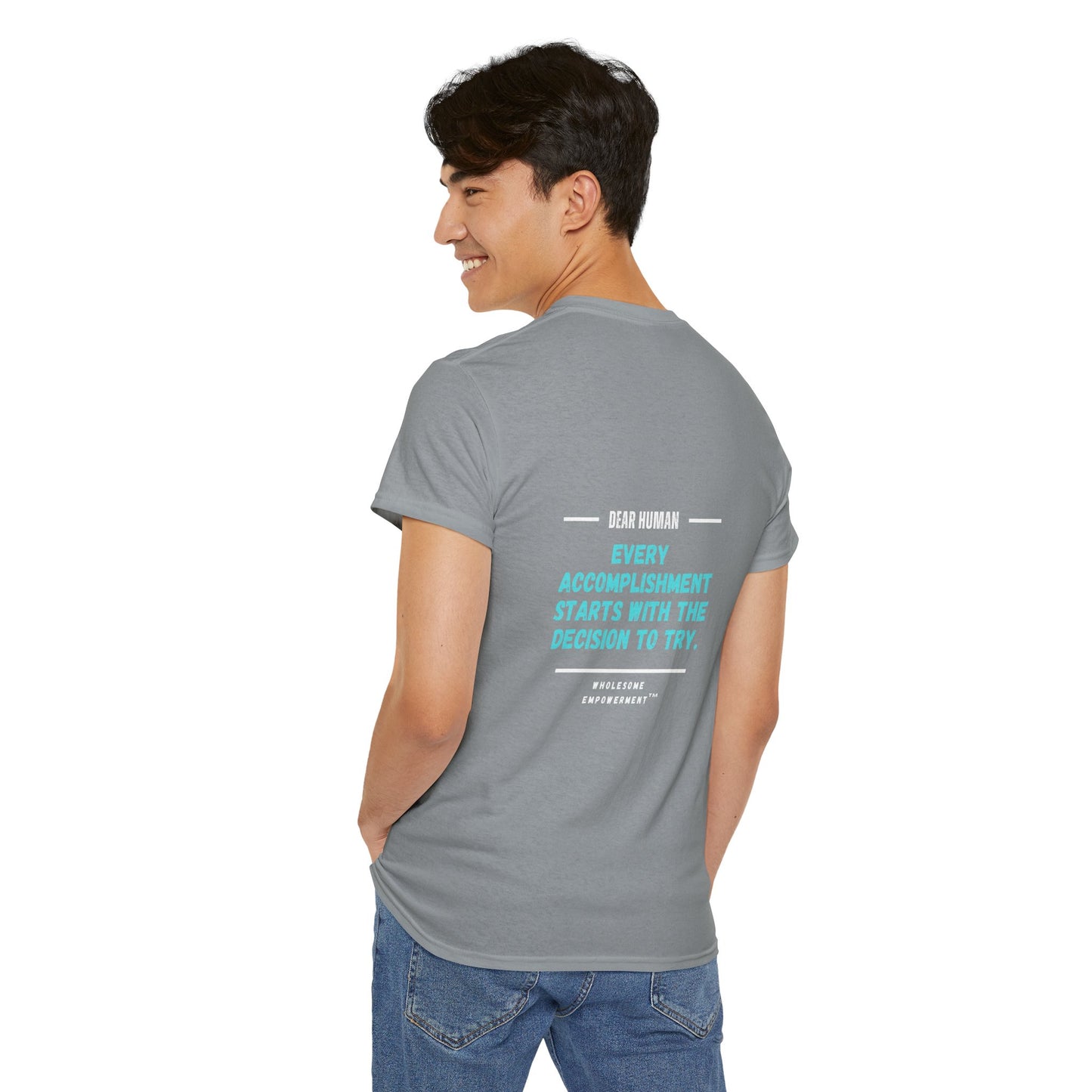 Santa Marshmallow Motivational Unisex Heavy Cotton Tee