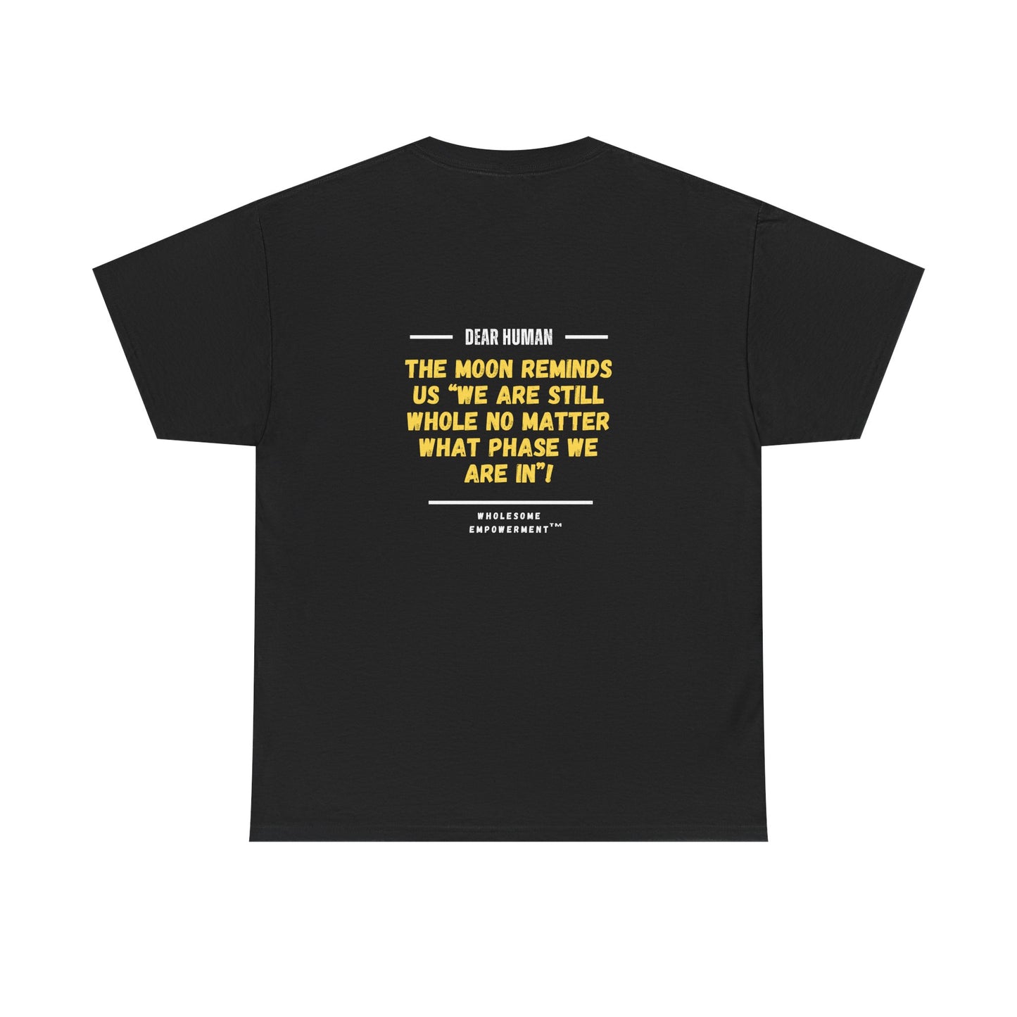 Saturn Marshmallow Motivational Unisex Heavy Cotton Tee