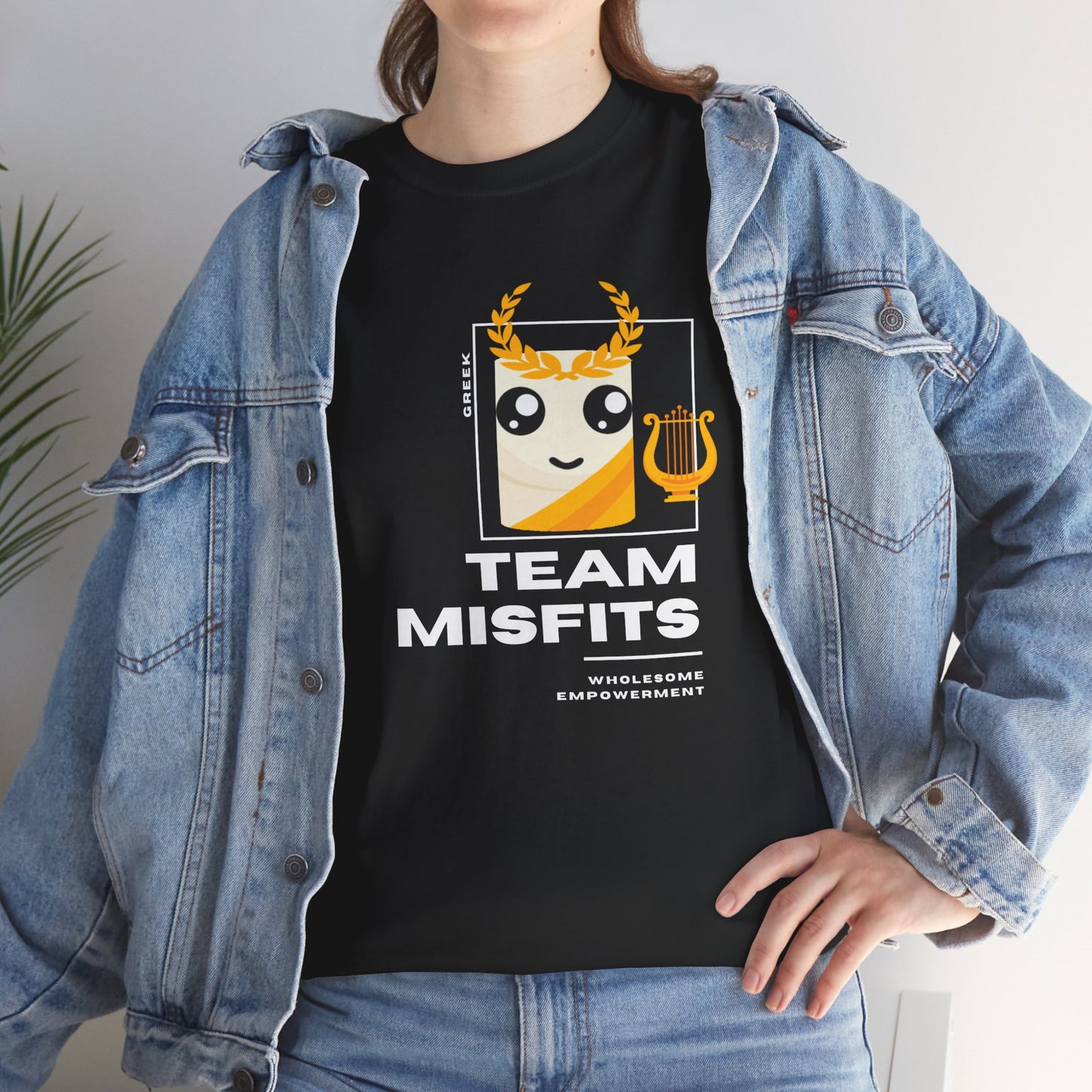 Greek Marshmallow Motivational Unisex Heavy Cotton Tee