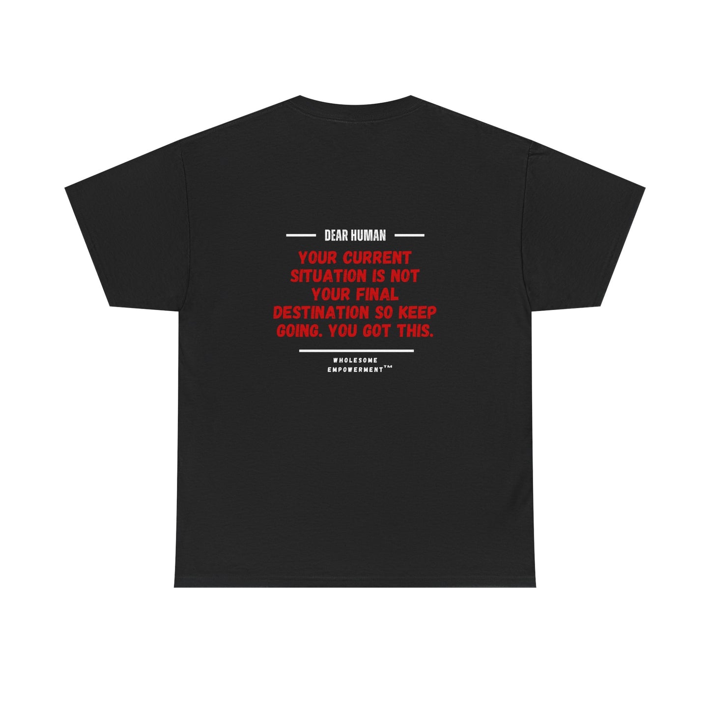 Strawberry Marshmallow Motivational Unisex Heavy Cotton Tee