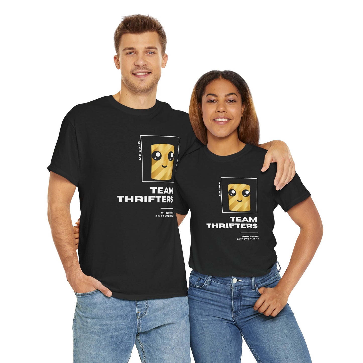 Mr. Gold Motivational Unisex Heavy Cotton Tee - Dream Big
