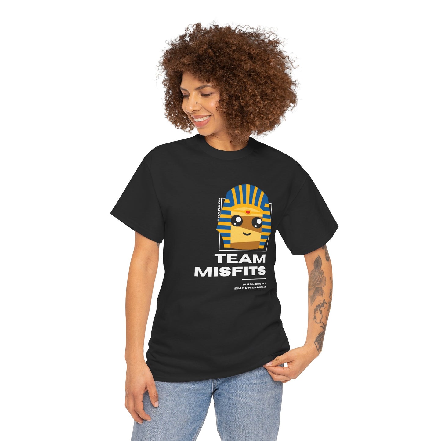 Pharaoh Marshmallow Motivational Unisex Heavy Cotton Tee