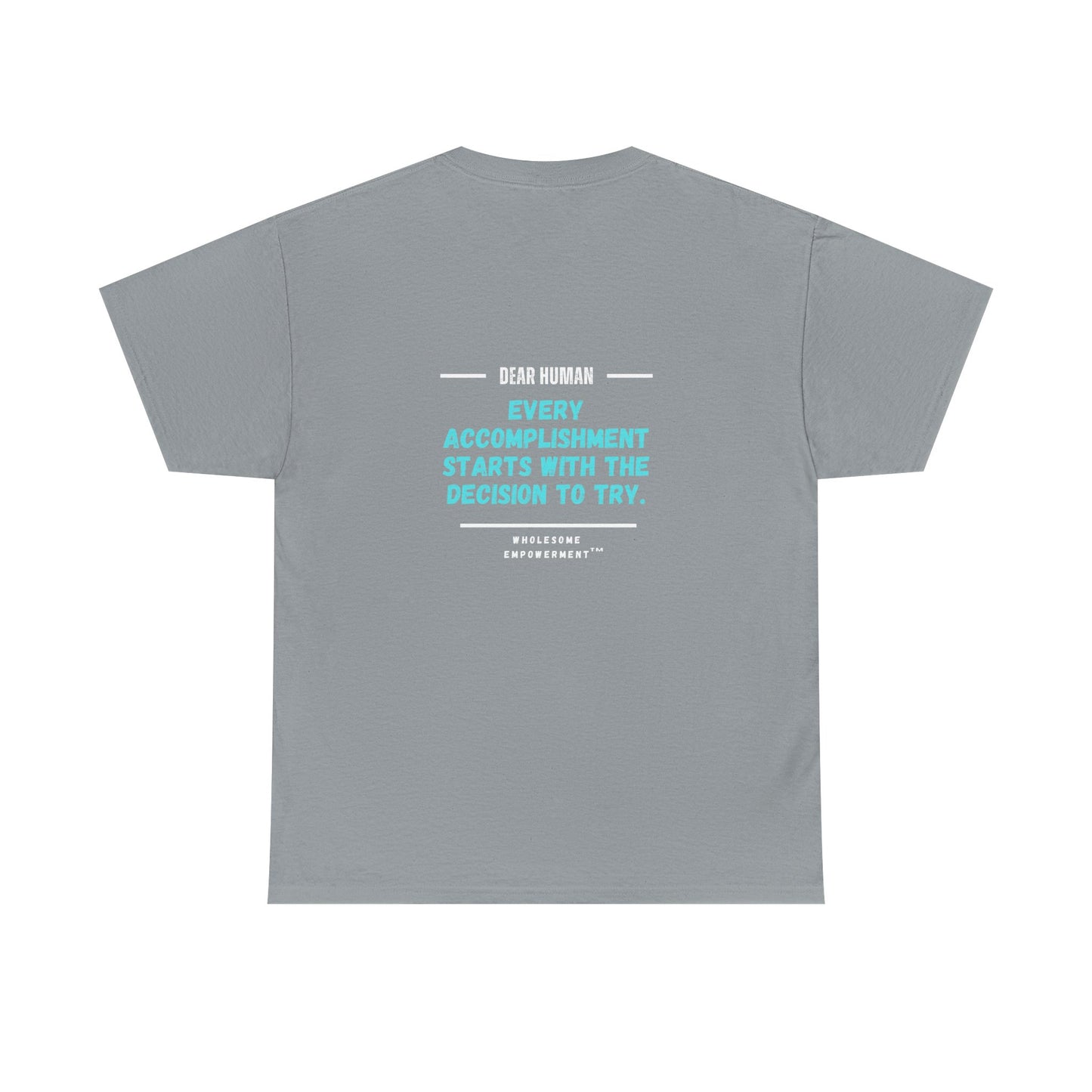 Santa Marshmallow Motivational Unisex Heavy Cotton Tee