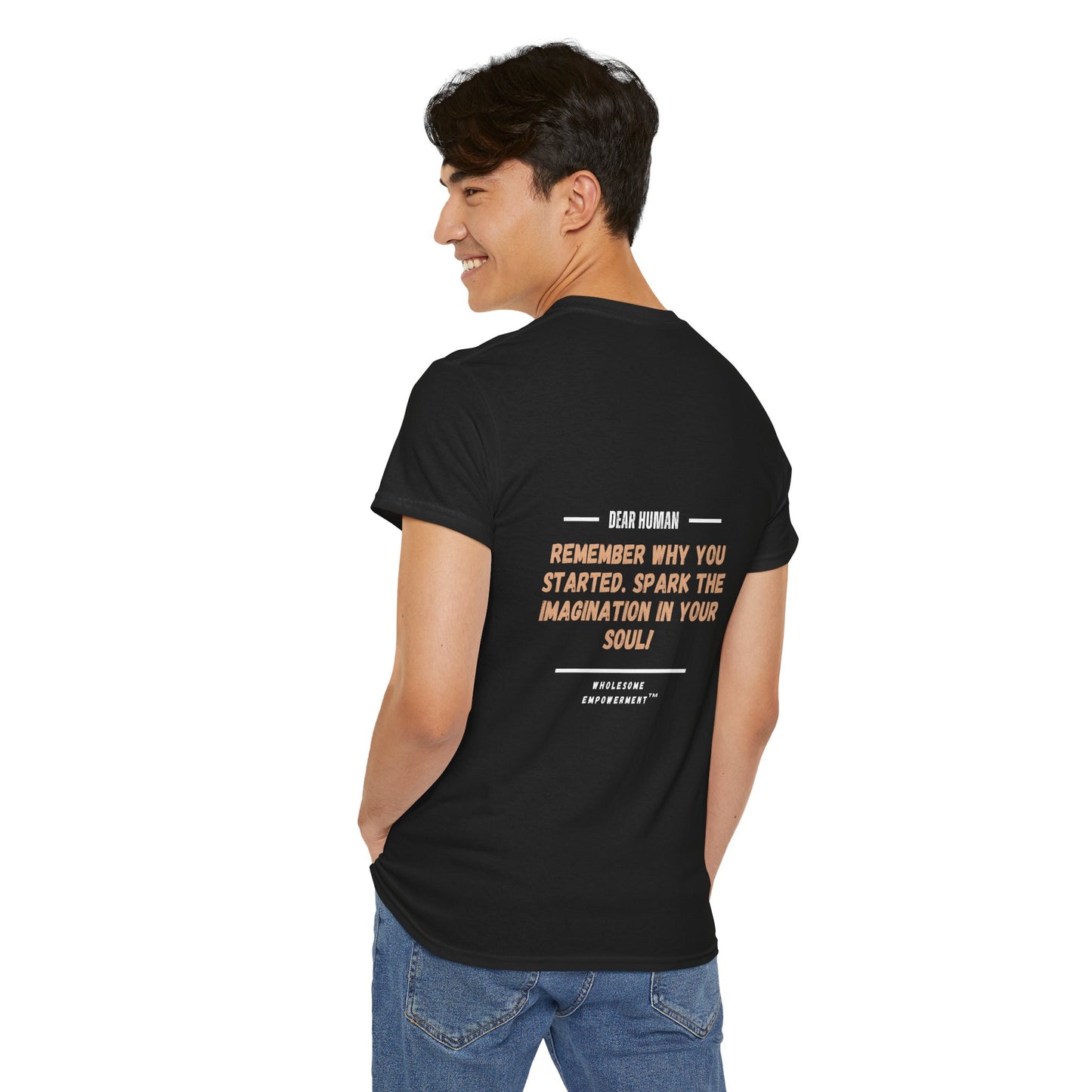 Cinema Marshmallow Motivational Unisex Heavy Cotton Tee