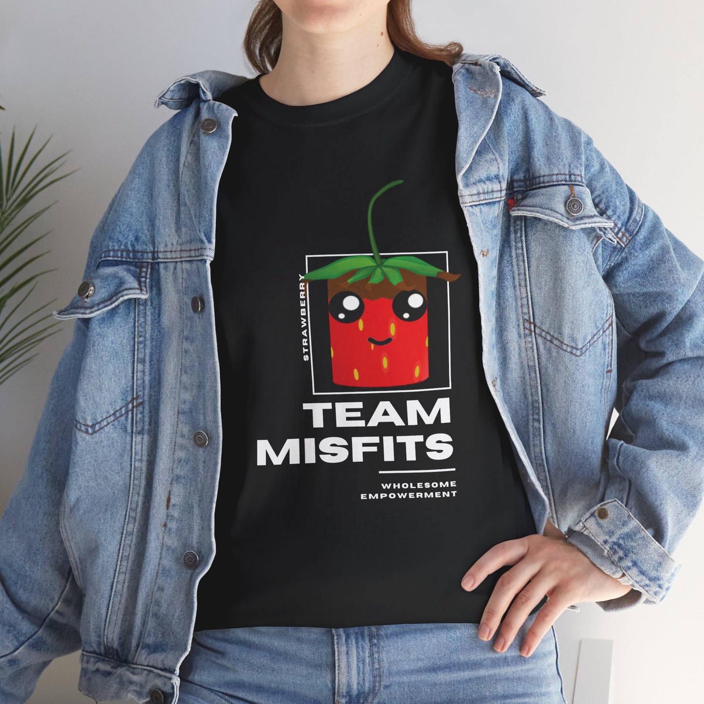 Strawberry Marshmallow Motivational Unisex Heavy Cotton Tee
