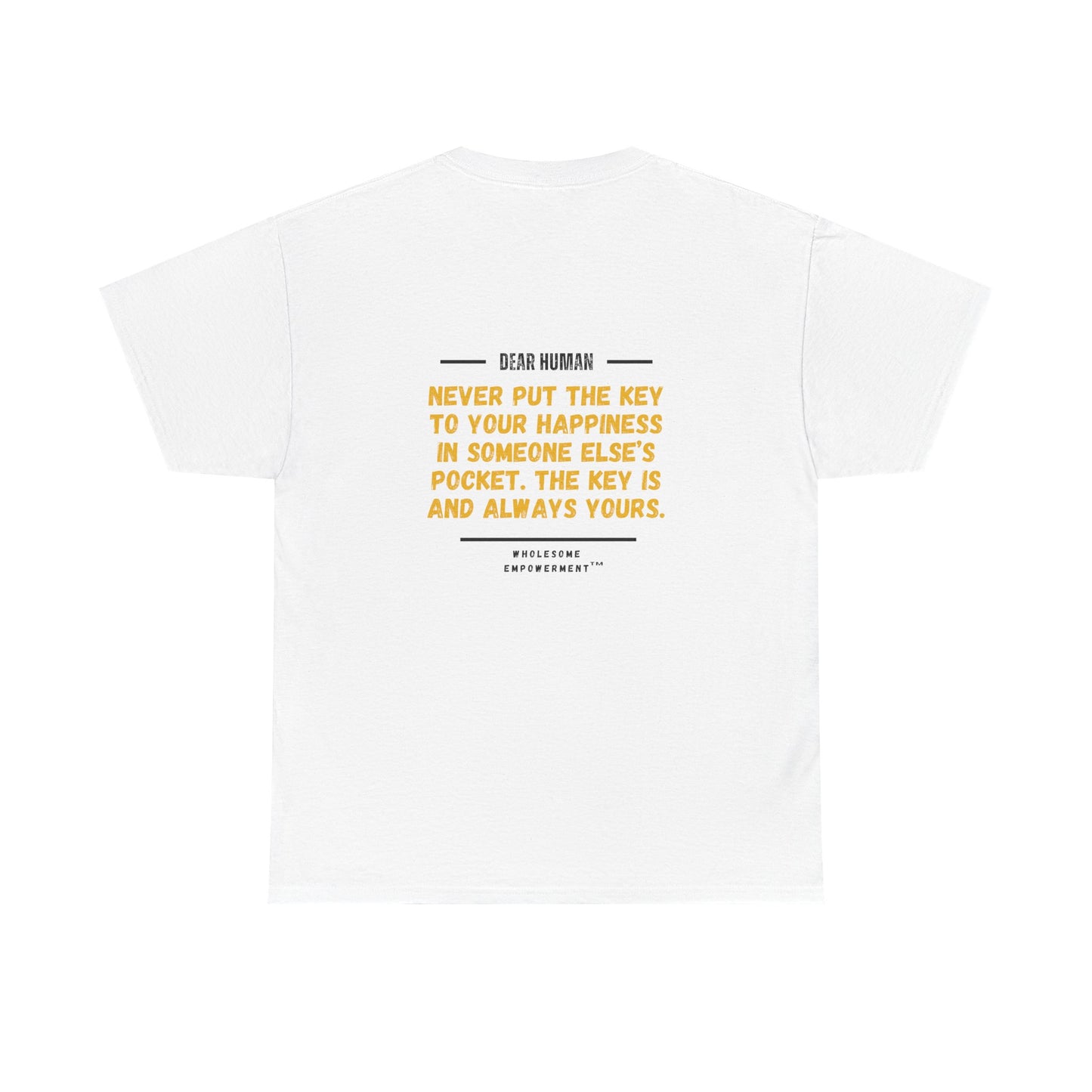 Angel Marshmallow Motivational Unisex Heavy Cotton Tee