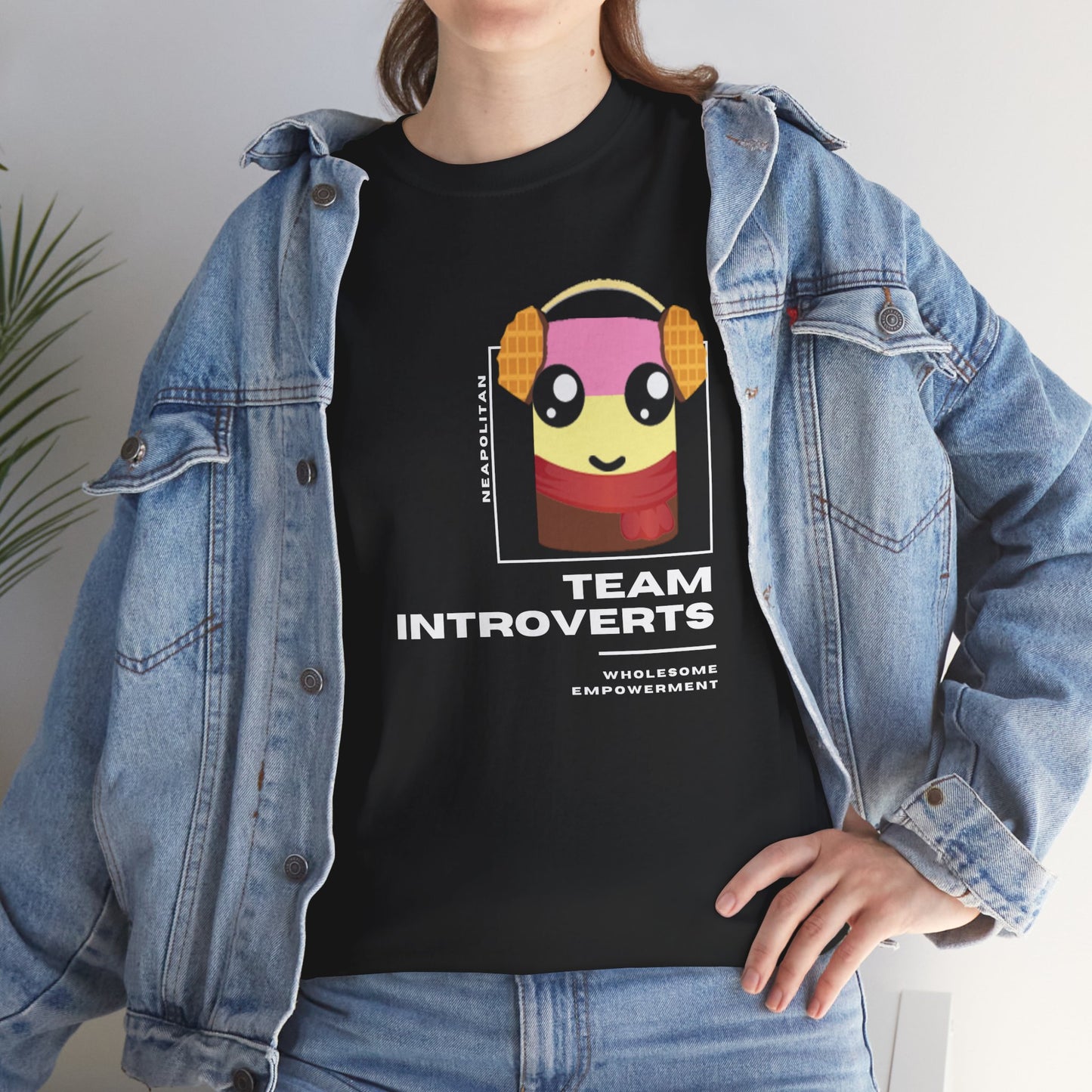 Neapolitan Marshmallow Motivational Unisex Heavy Cotton Tee