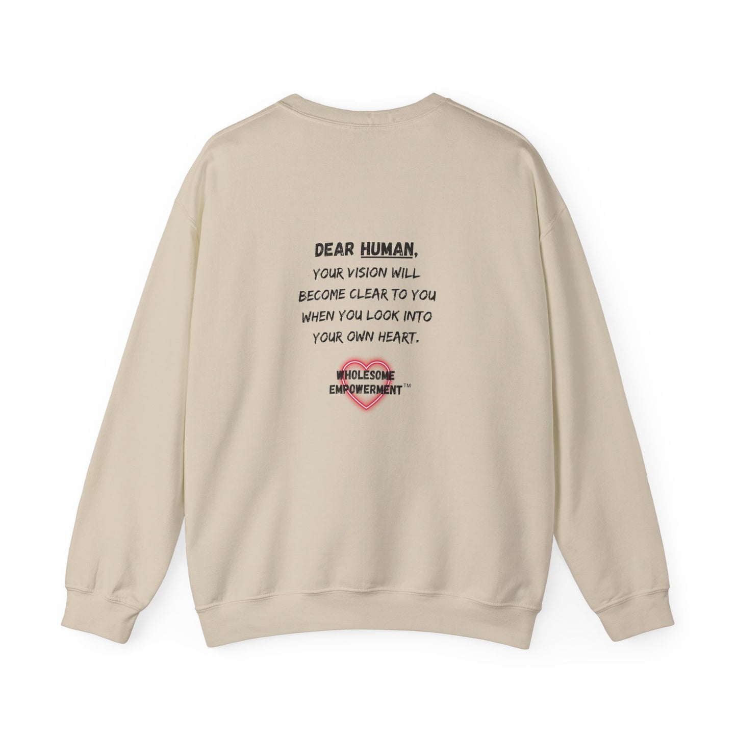 Sushi Marshmallow Empowering Unisex Heavy Blend™ Crewneck Sweatshirt - 'Traditional Path'