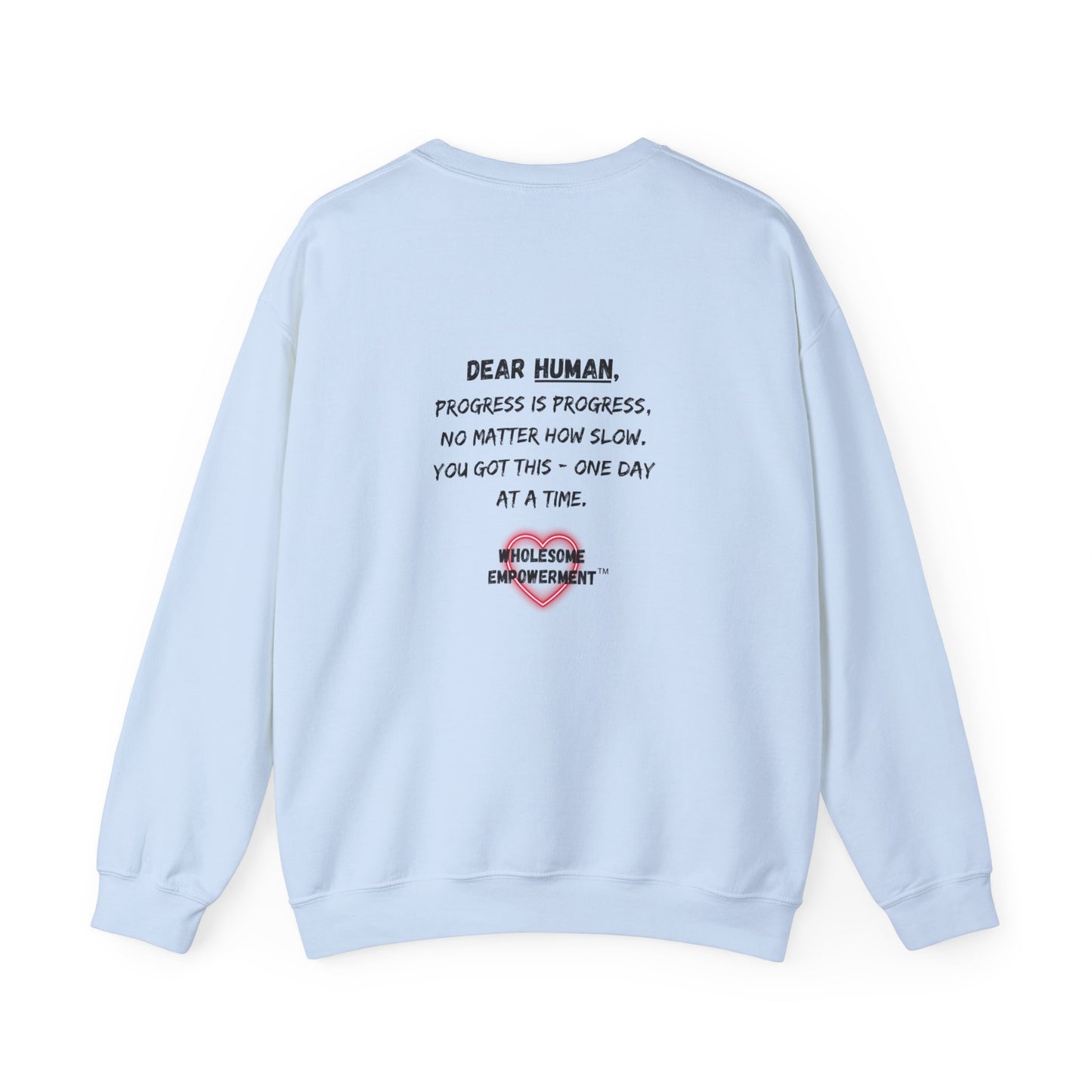 Santa Marshmallow Empowering Unisex Heavy Blend™ Crewneck Sweatshirt - 'Accomplishments'