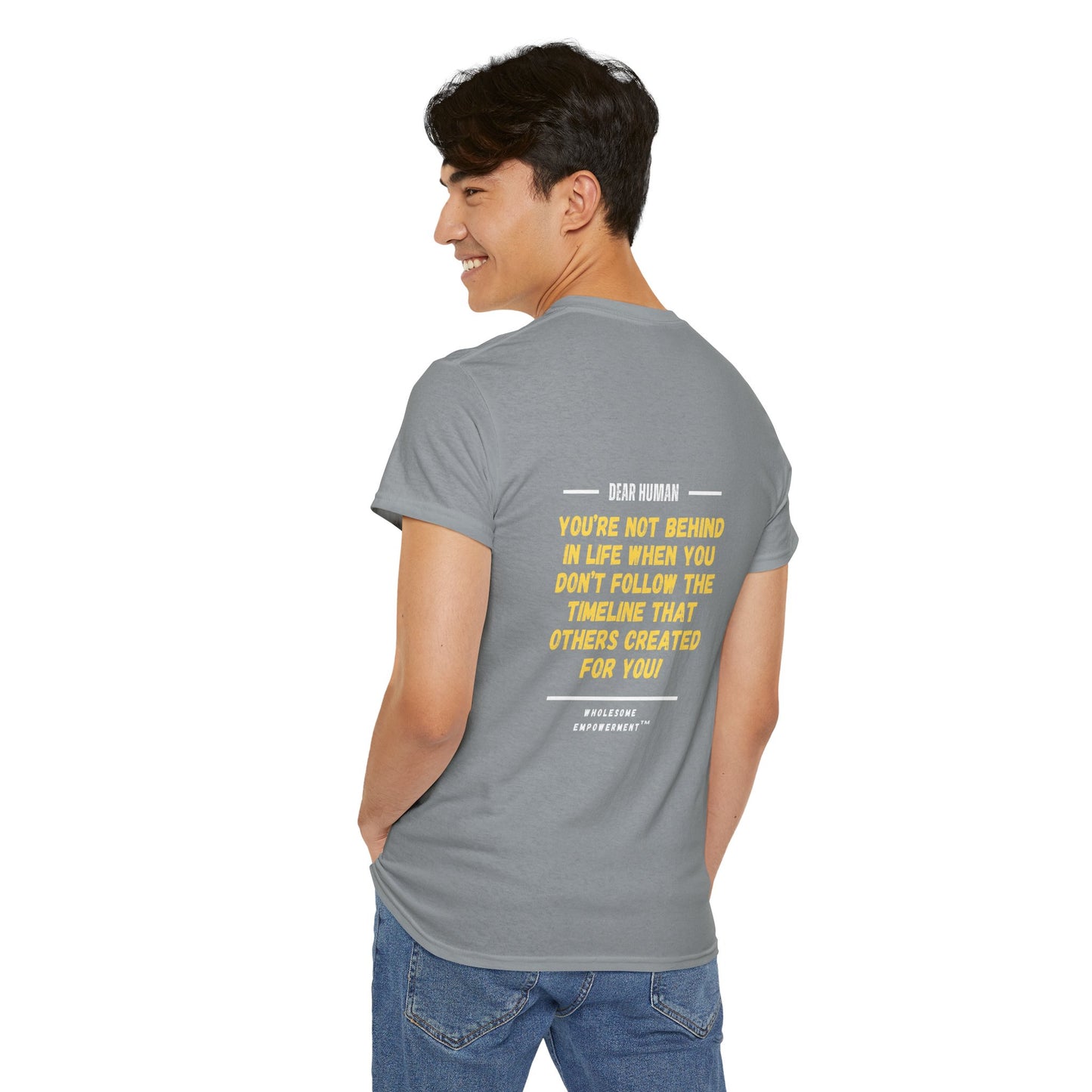 Graduate Marshmallow Motivational Unisex Heavy Cotton Tee