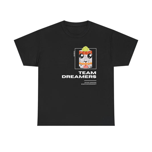 Sushi Marshmallow Motivational Unisex Heavy Cotton Tee