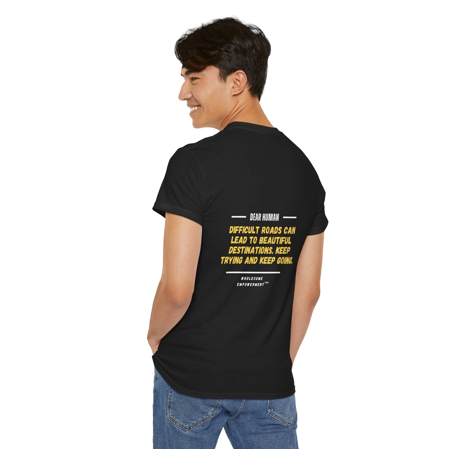 Egg Marshmallow Motivational Unisex Heavy Cotton Tee