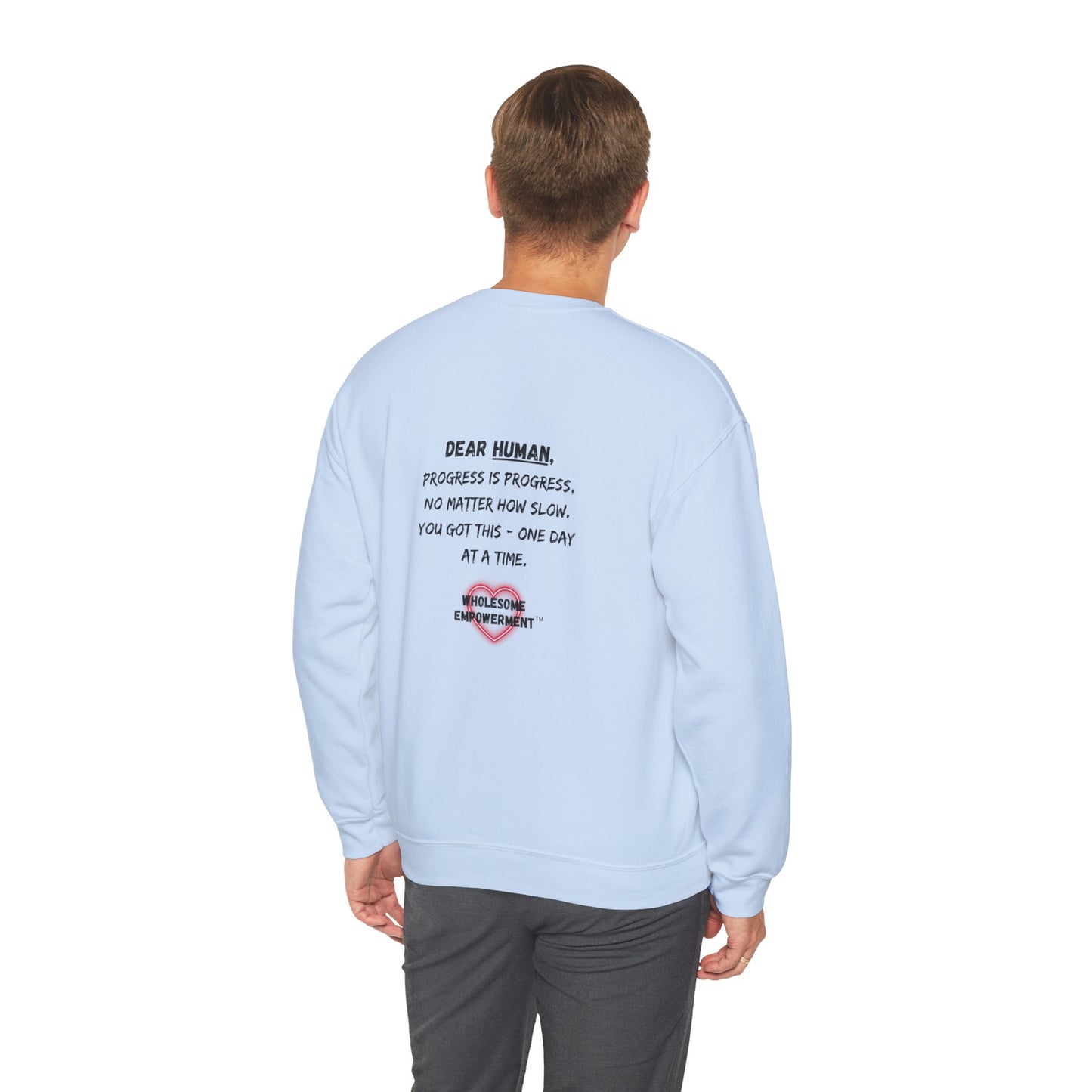 Santa Marshmallow Empowering Unisex Heavy Blend™ Crewneck Sweatshirt - 'Accomplishments'