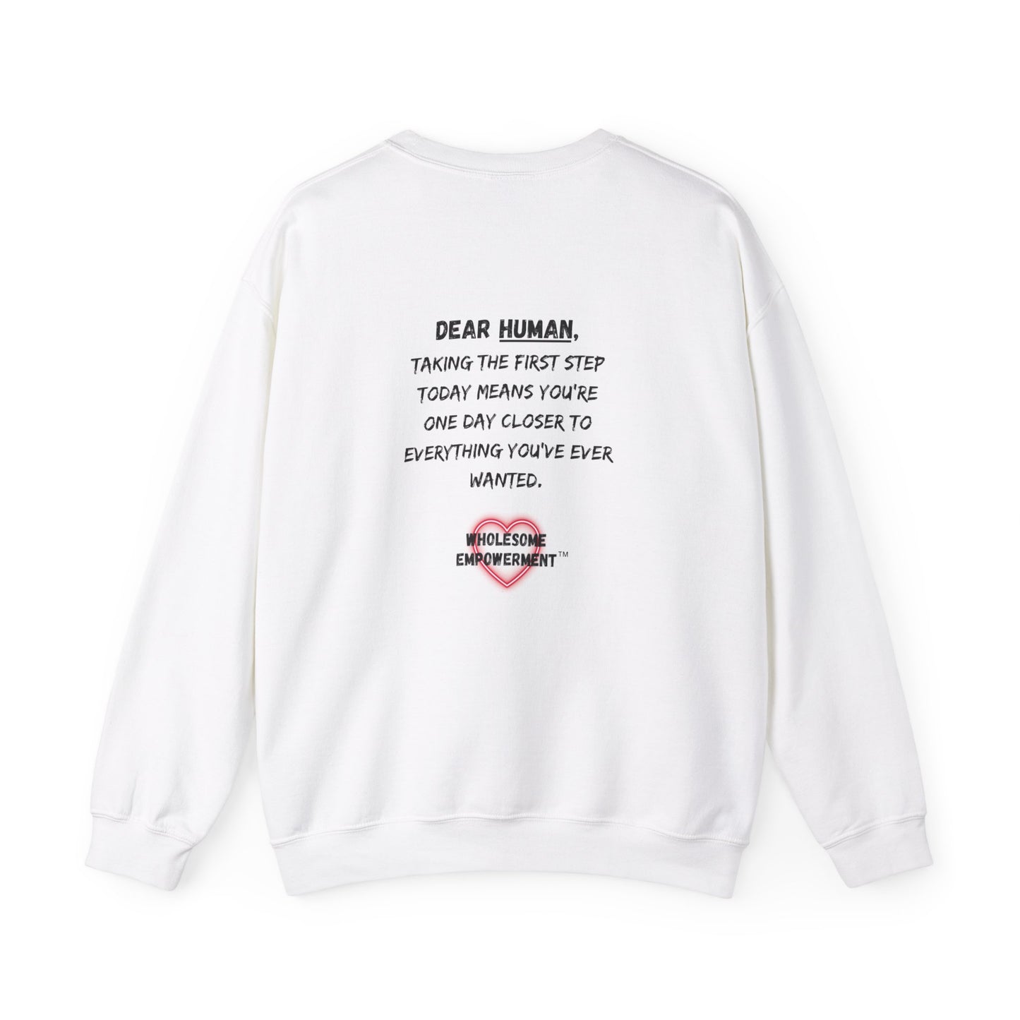 Rockstar Marshmallow Empowering Unisex Heavy Blend™ Crewneck Sweatshirt - 'Dream Life'