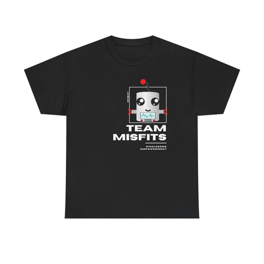 Robot Marshmallow Motivational Unisex Heavy Cotton Tee