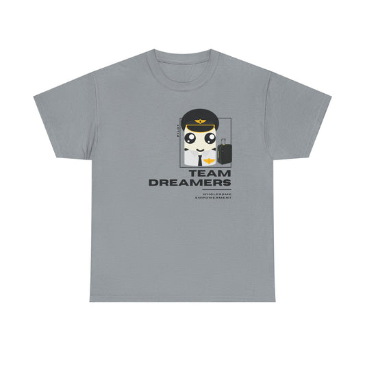 Pilot Marshmallow Motivational Unisex Heavy Cotton Tee